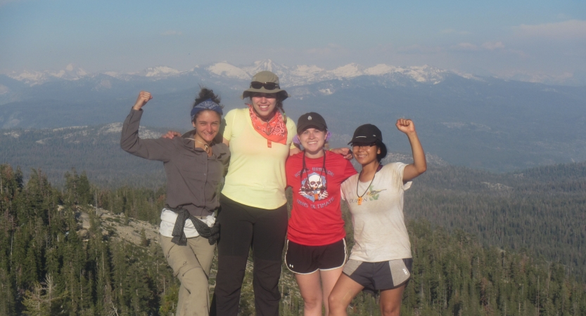 backpacking expedition for teen girls in yosemite national park